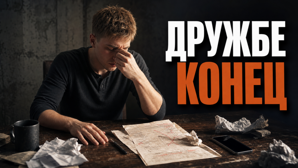 Разочарованные владельцы квартиры обсуждают некачественную работу, которую выполнили ремонтные бригады по знакомству.