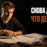 Строитель и заказчик обсуждают на объекте смету дополнительных работ, чтобы учесть непредвиденные расходы на ремонт.