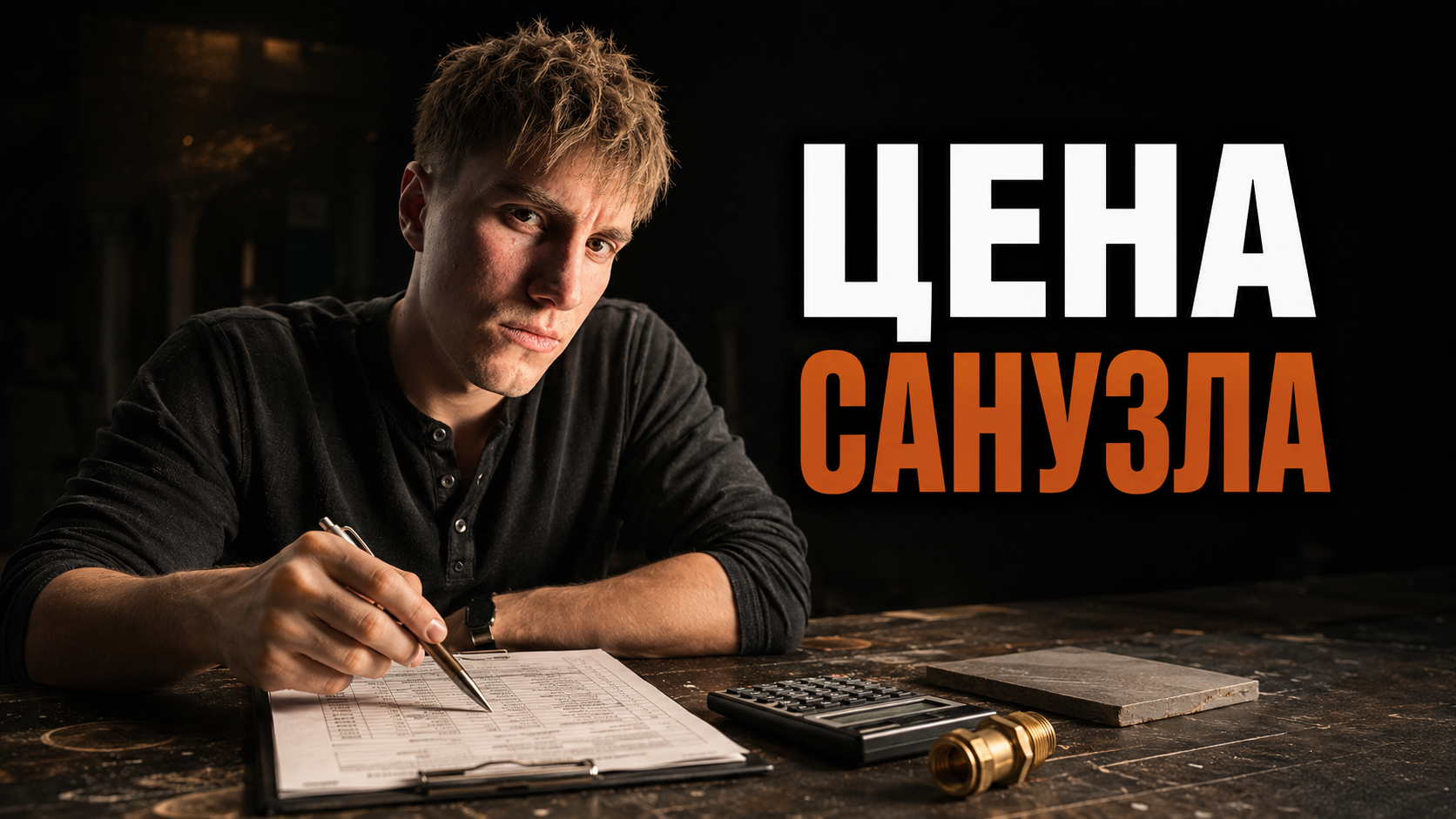 Готовый интерьер совмещенной ванной комнаты и наглядный пример расчета сметы на ремонт санузла под ключ с материалами.