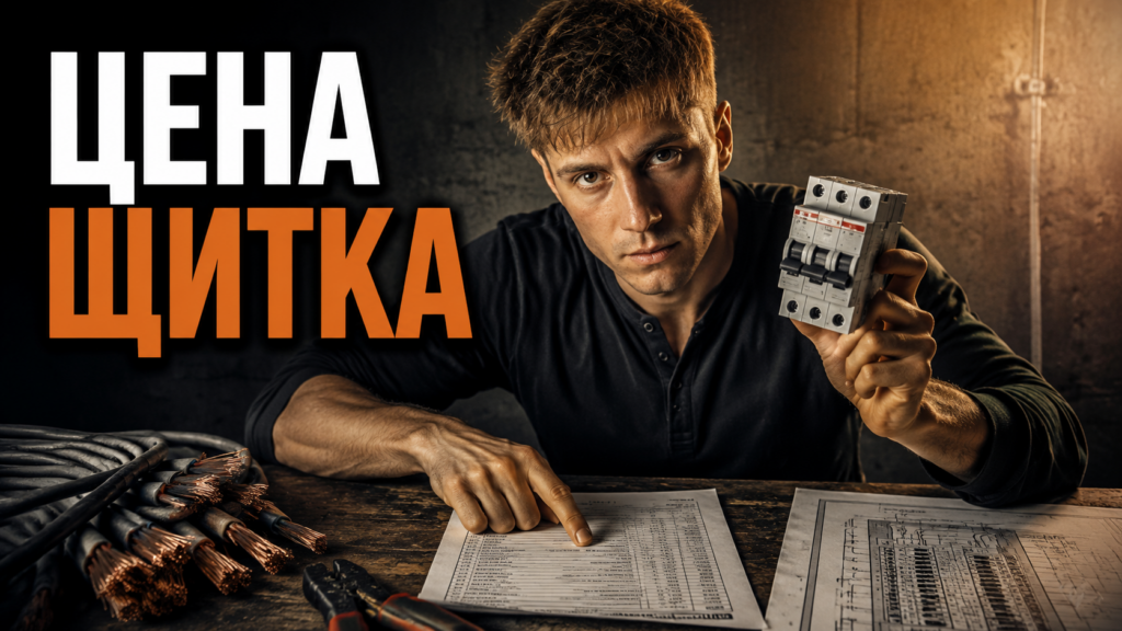 Профессиональный электрик выполняет монтаж автоматов и проводки: сборка электрощитка в квартире на этапе чернового ремонта.